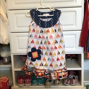Sailboat dress/leggings